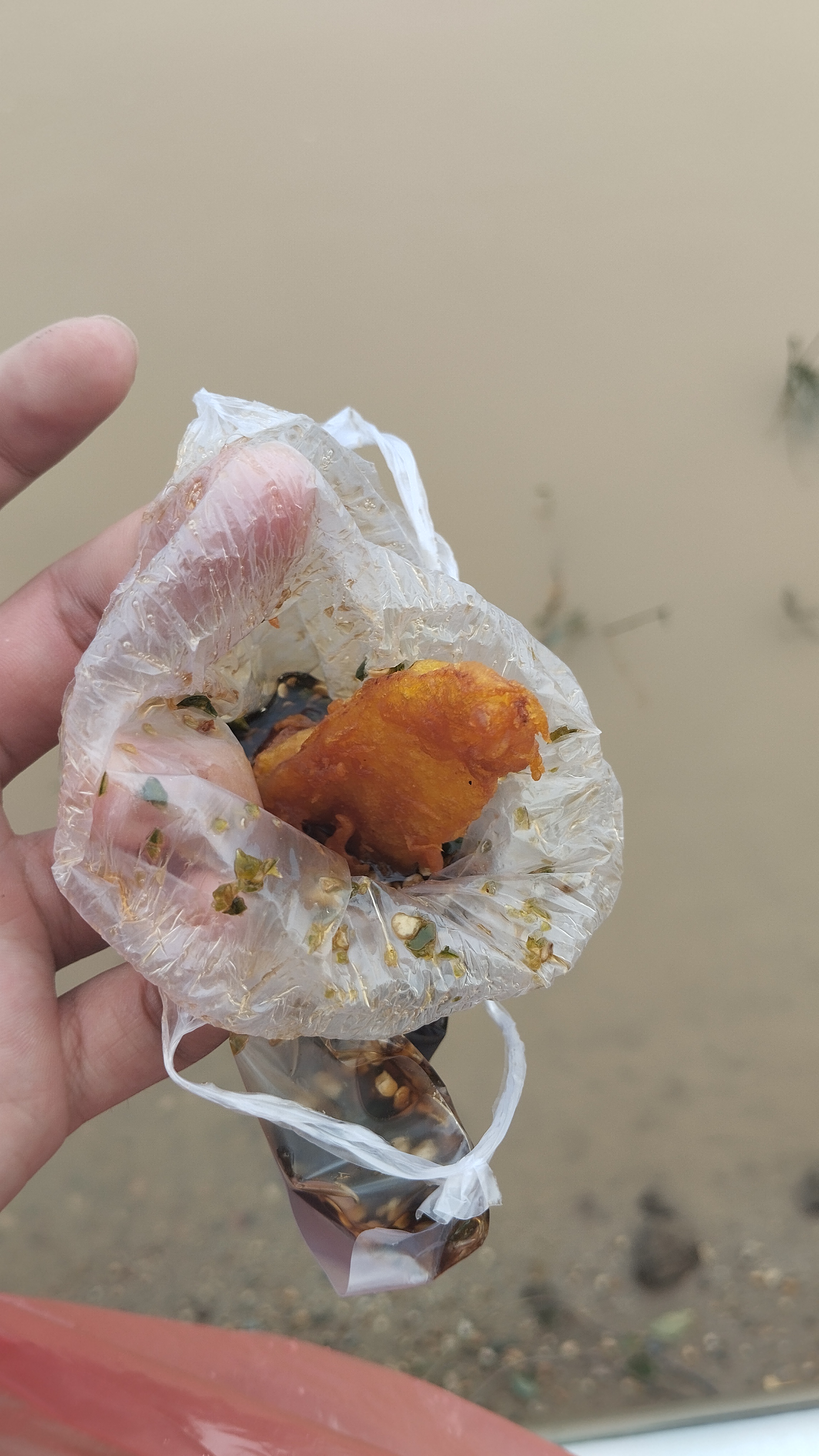 Delicious Pisang Goreng Served with Spicy Sambal Kicap