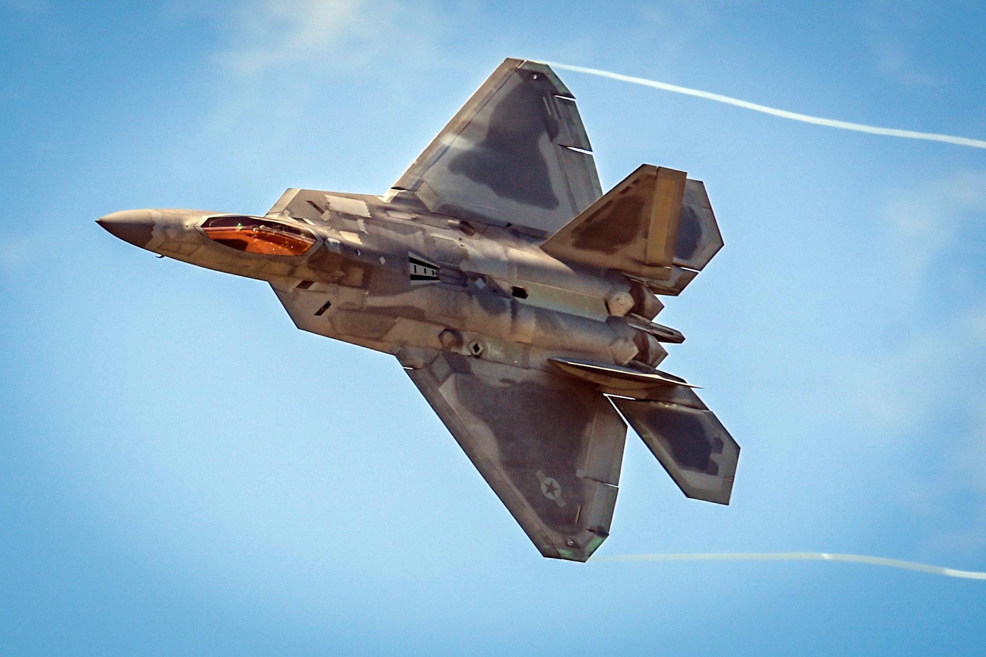 The Mighty F-22 in Action