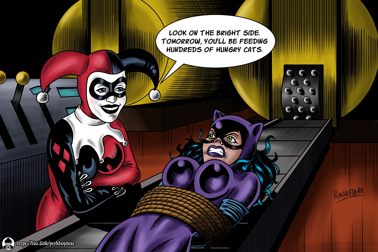 My Artistic Tribute to Harley Quinn and Catwoman