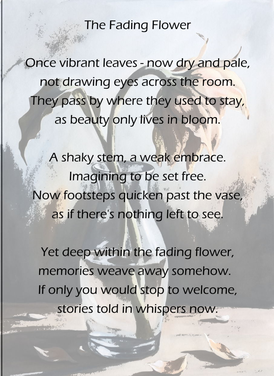 A heartfelt poem about dementia, dedicated to my mum