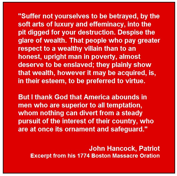 A message echoing from our past.