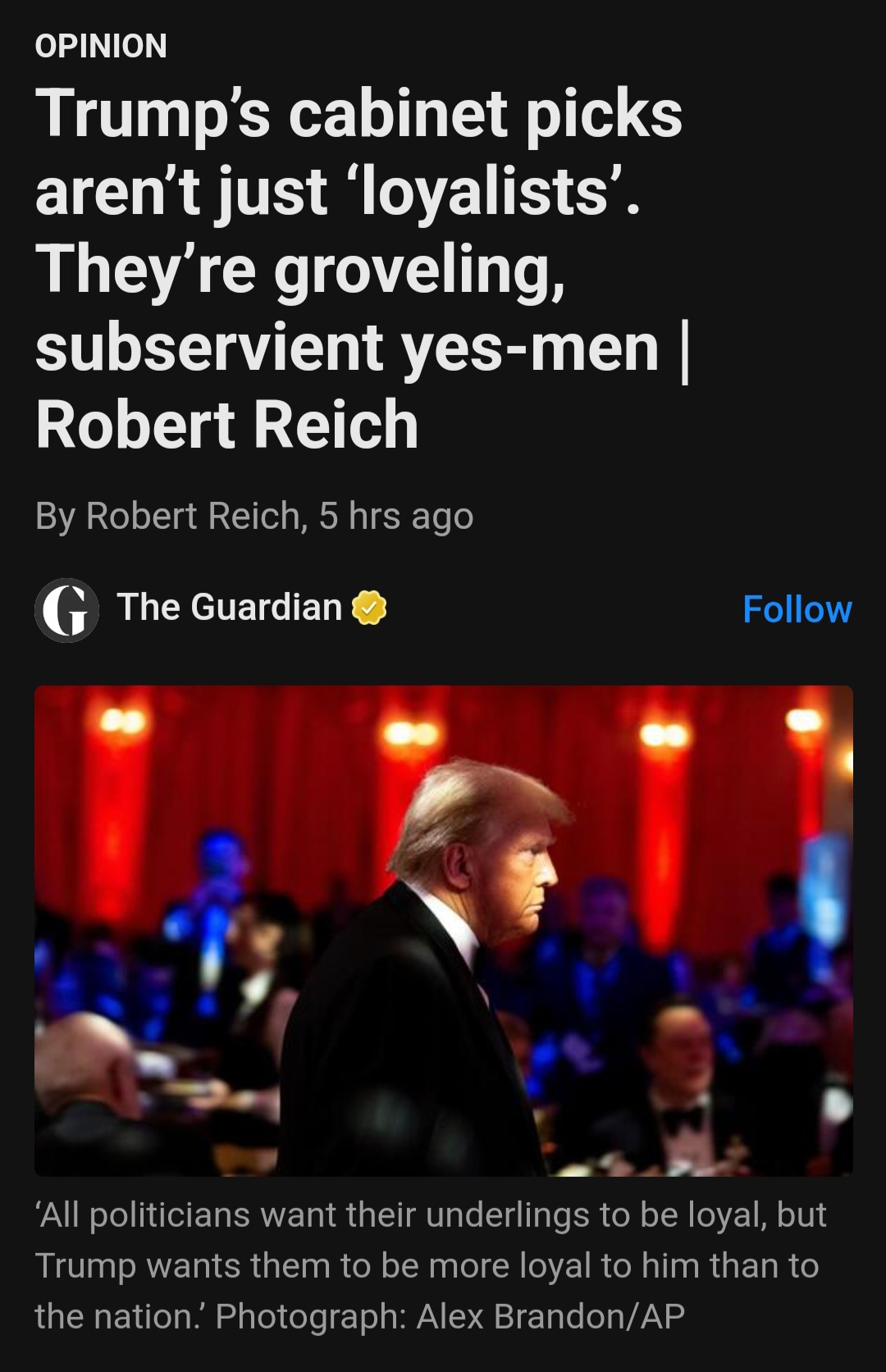 The Groveling Yes-Men: Subservience at Its Finest