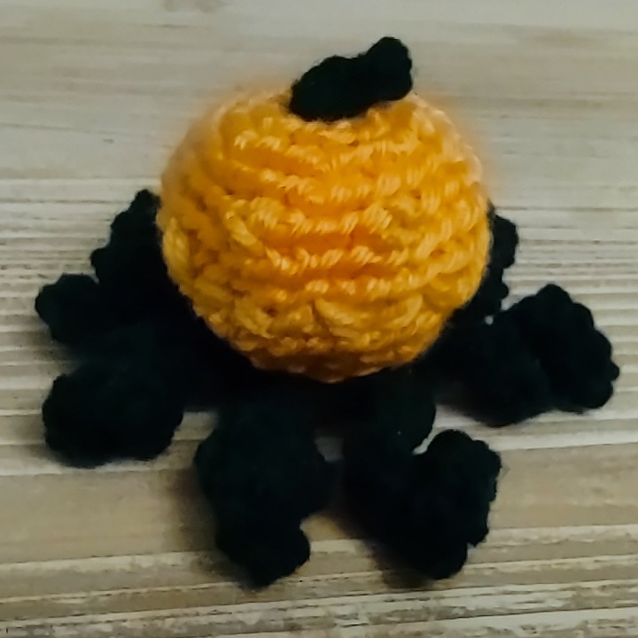 Meet Orna: The Pumpkin Spider with a Spooky Twist
