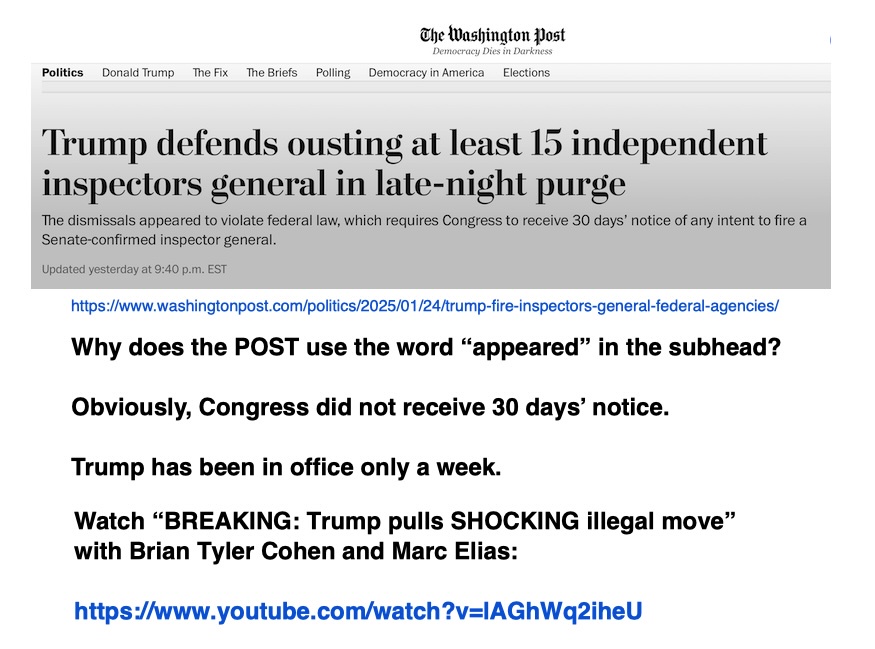 Curious Choice of Words: Why 'Appeared' in the Washington Post?