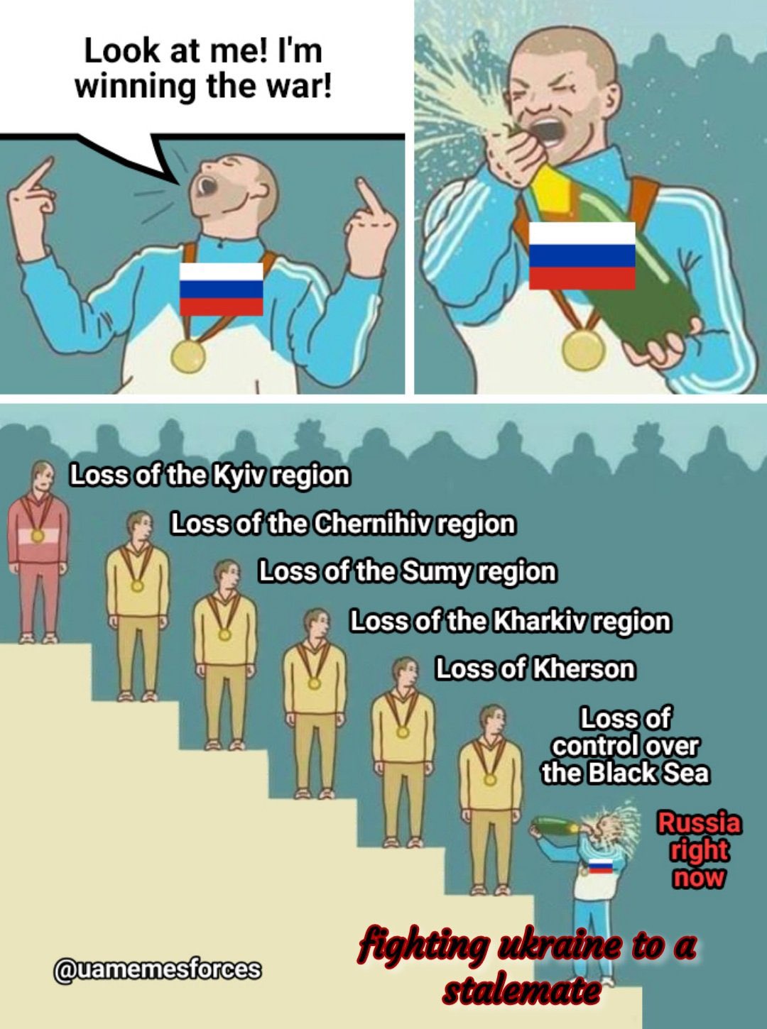 Claiming daily victories on the battlefield in Ukraine