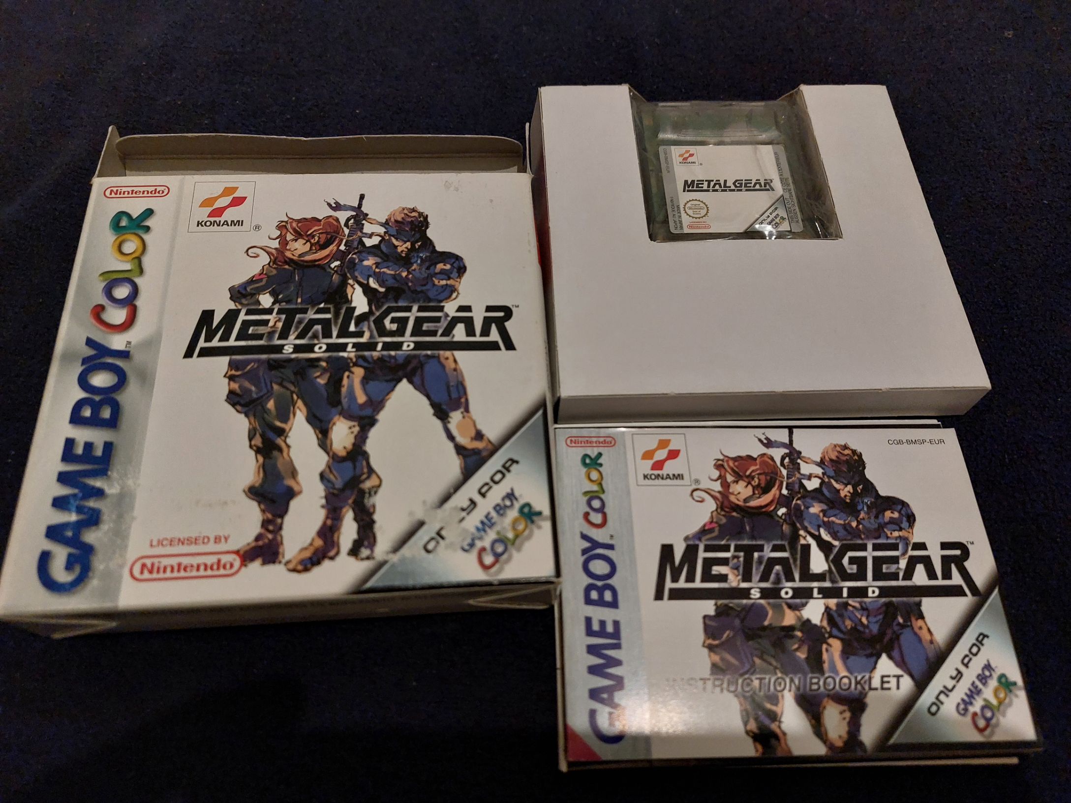 Metal Gear GBC and Two Classic SNES Games