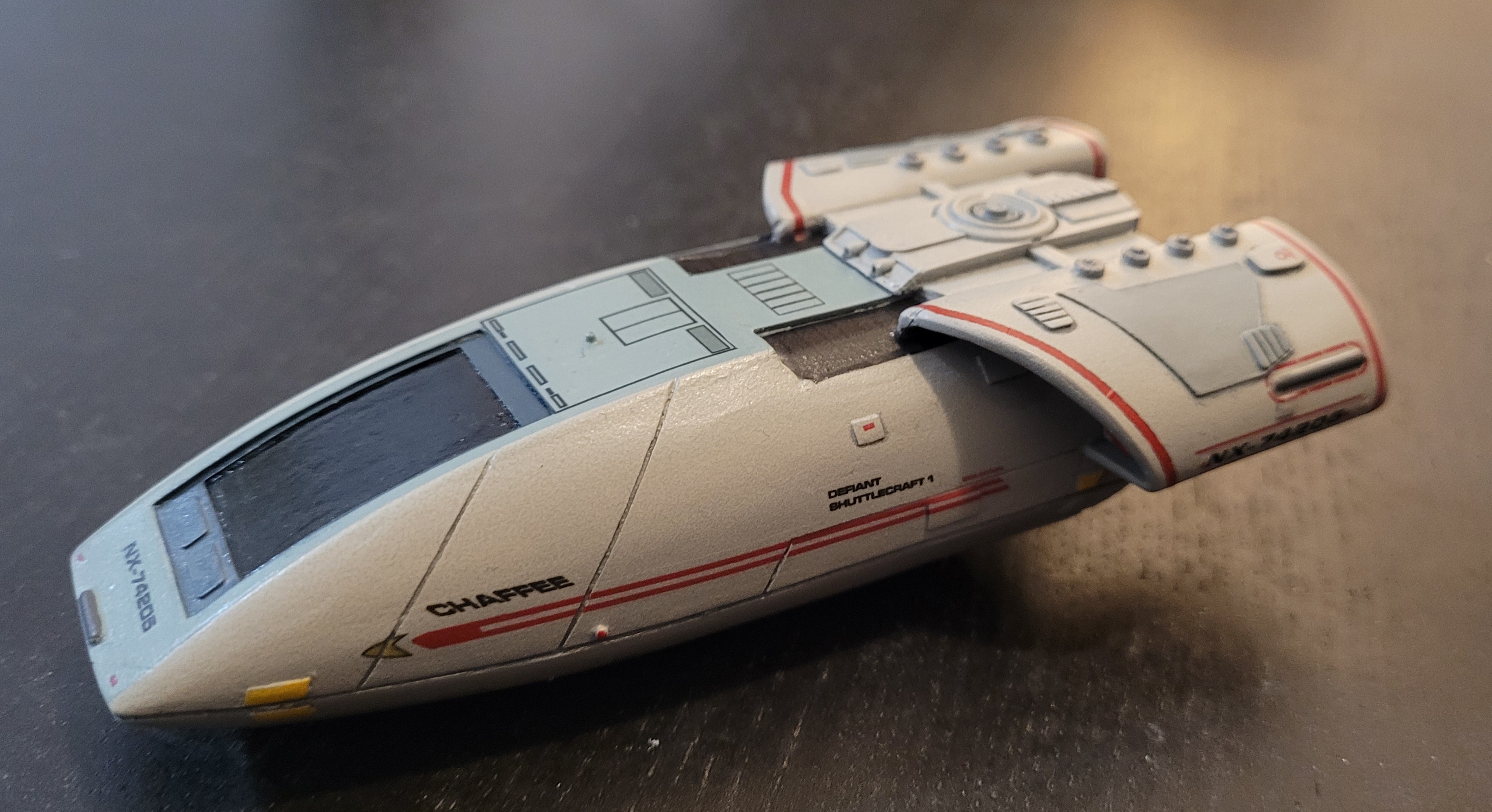 Incredible DS9 Shuttlepod Model at 1/72 Scale