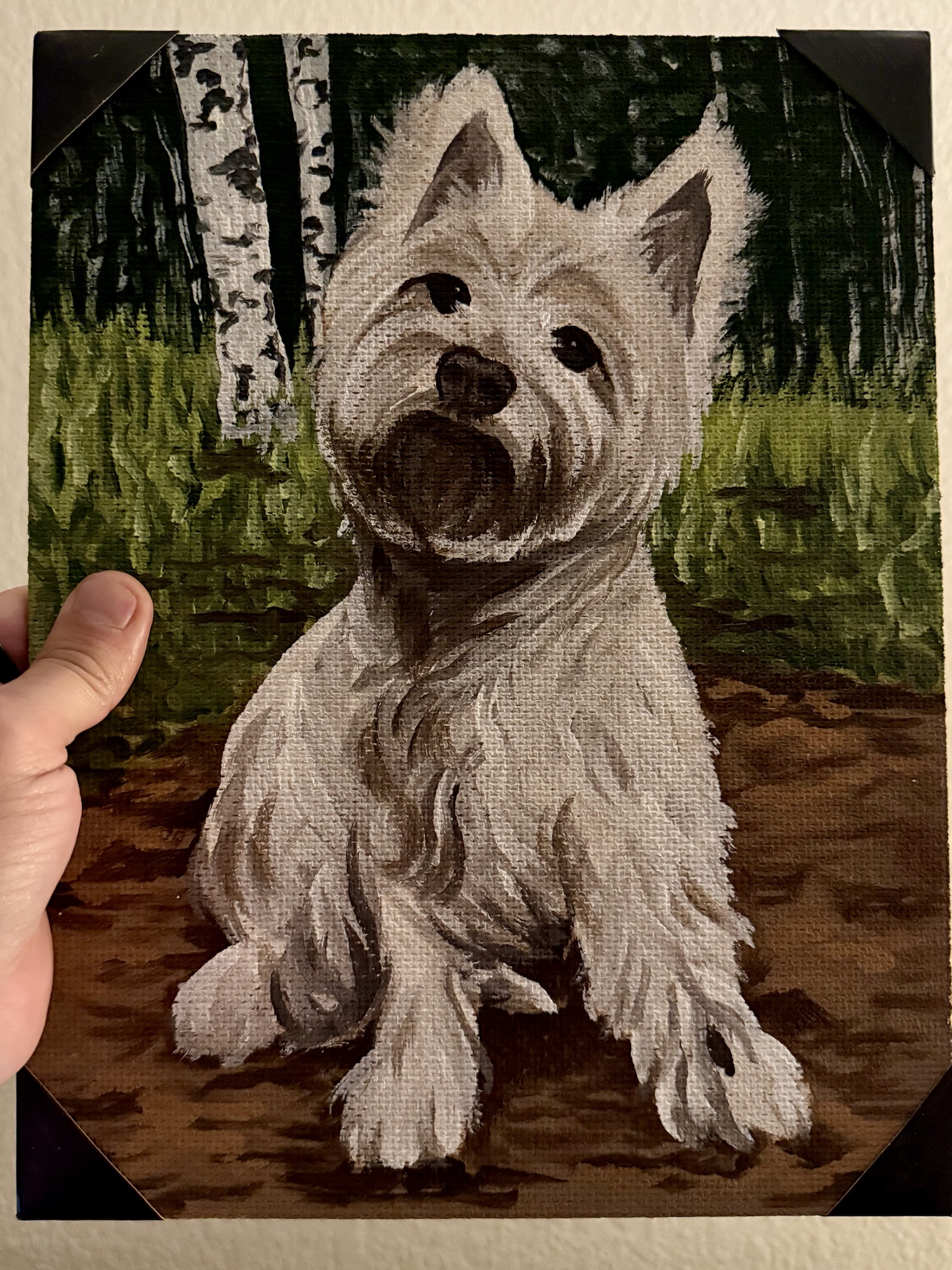 A Beautiful Painting of Lil: Up for Charity Auction