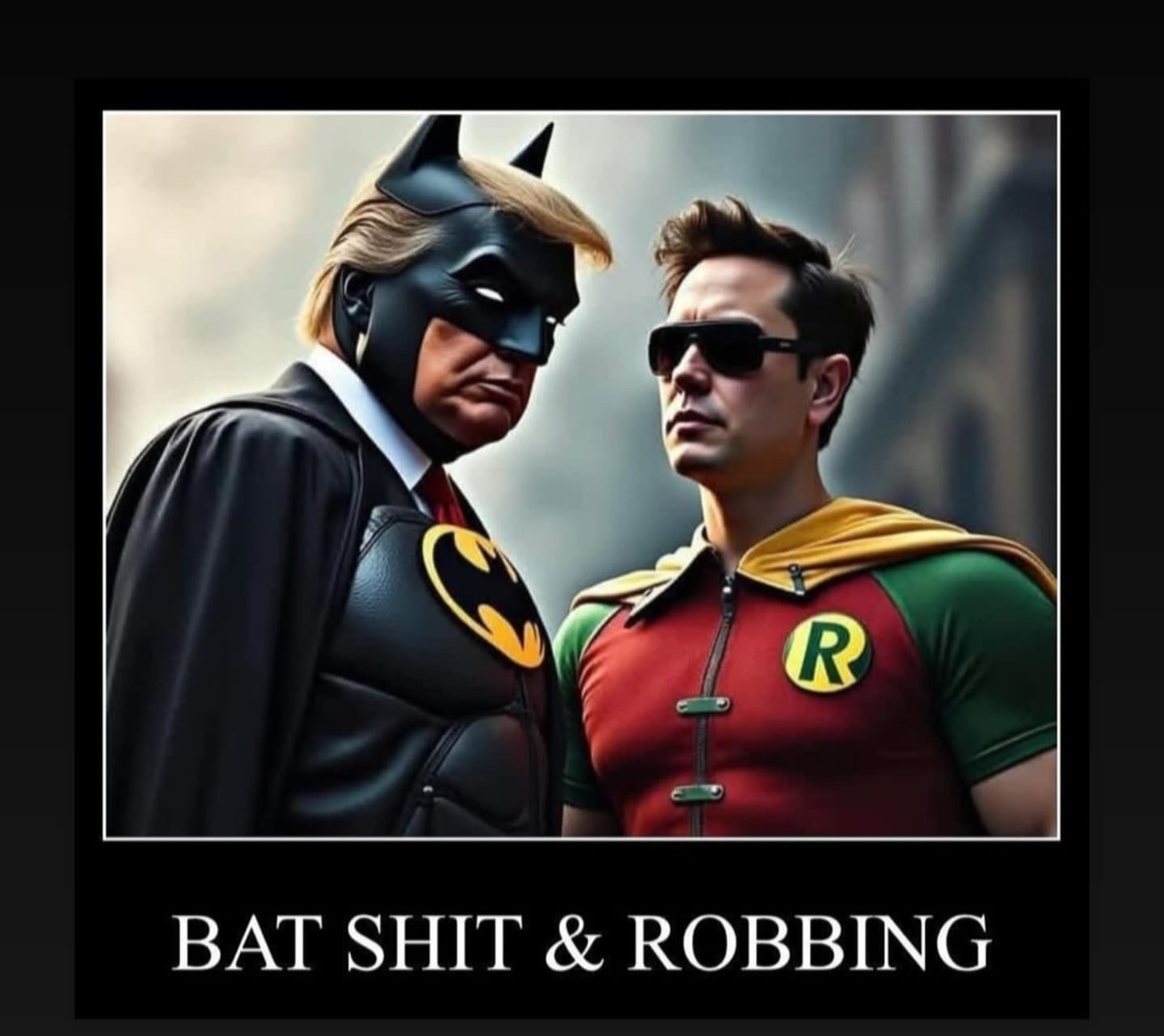Bat Shit and Robbing: A Wild Combination