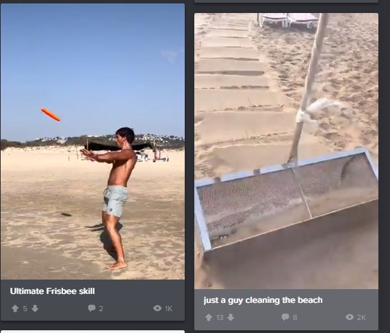 That Guy Cleans the Beach So Others Can Fly Frisbees - I Ship Them!