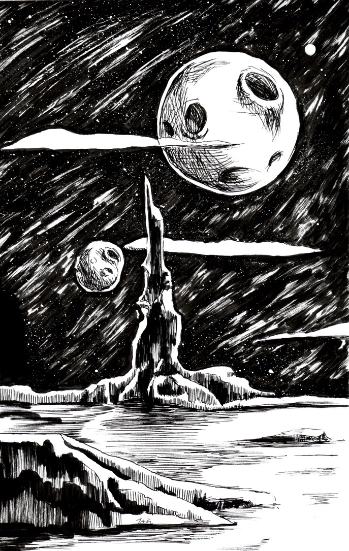 Daily Sketch: Inspired by Uncharted