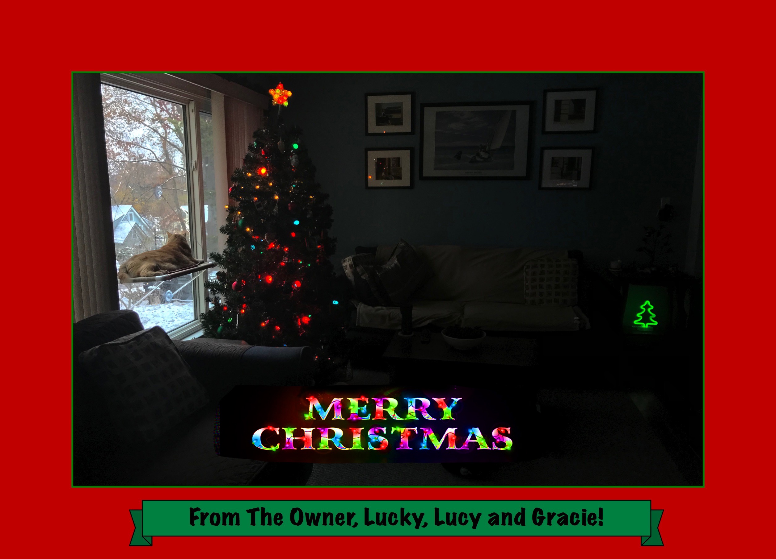 From our hearts to yours, Merry Christmas!