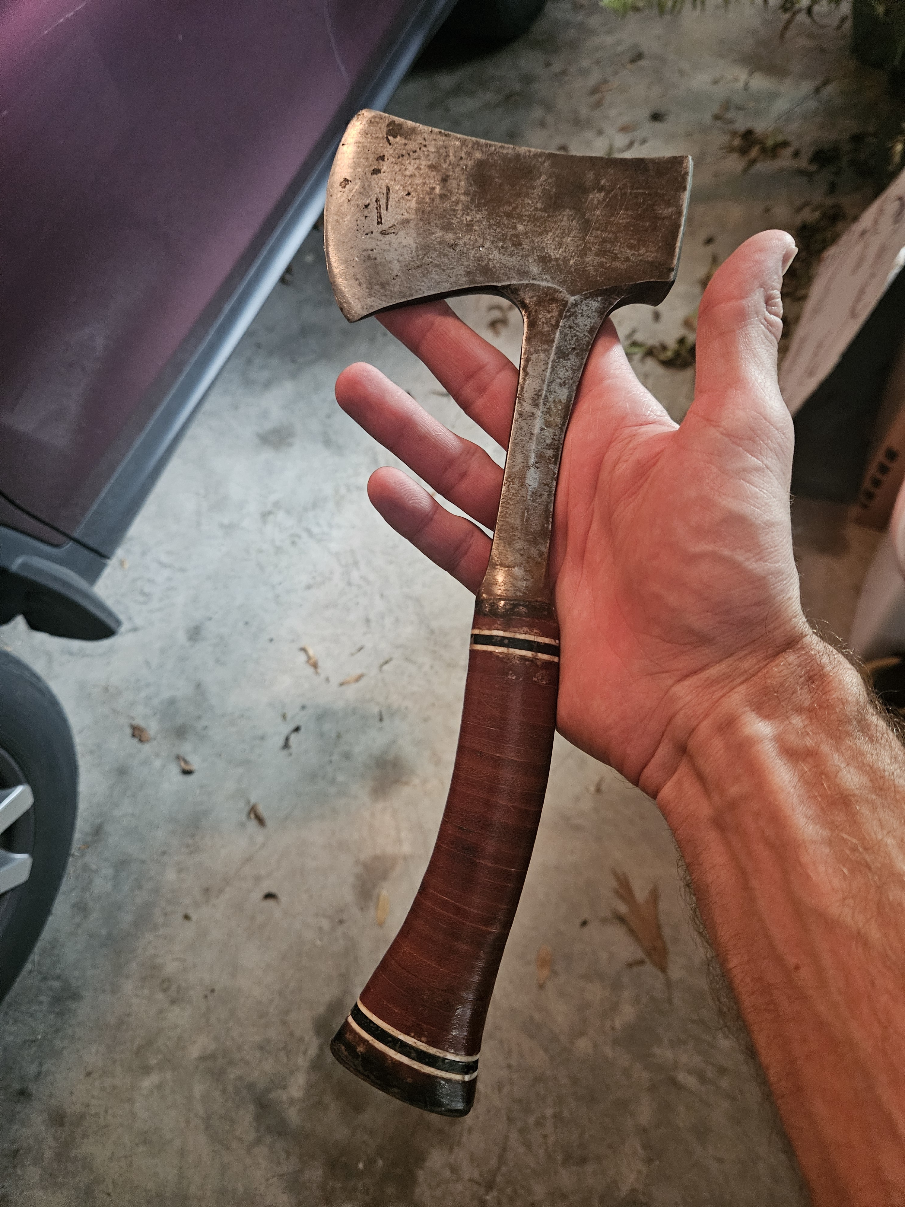 Behold, my trusty axe!