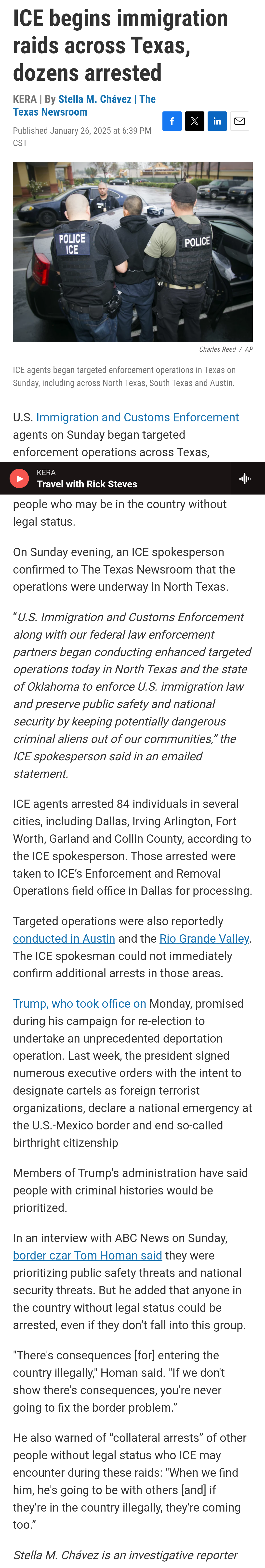 ICE Raid Alert: Let's Organize and Cite Together