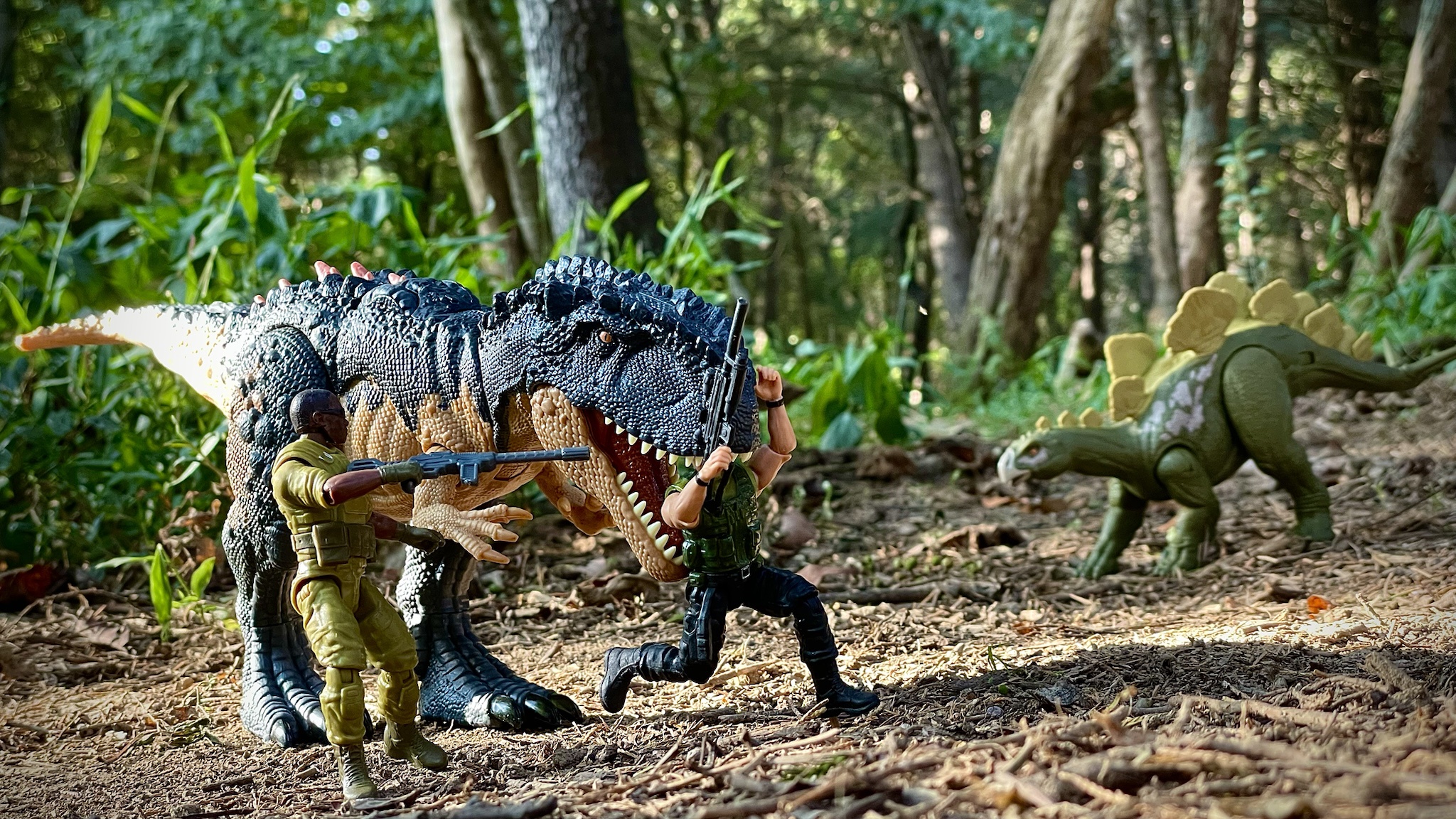 The Mercenaries Encounter the Fearsome Mapusaurus