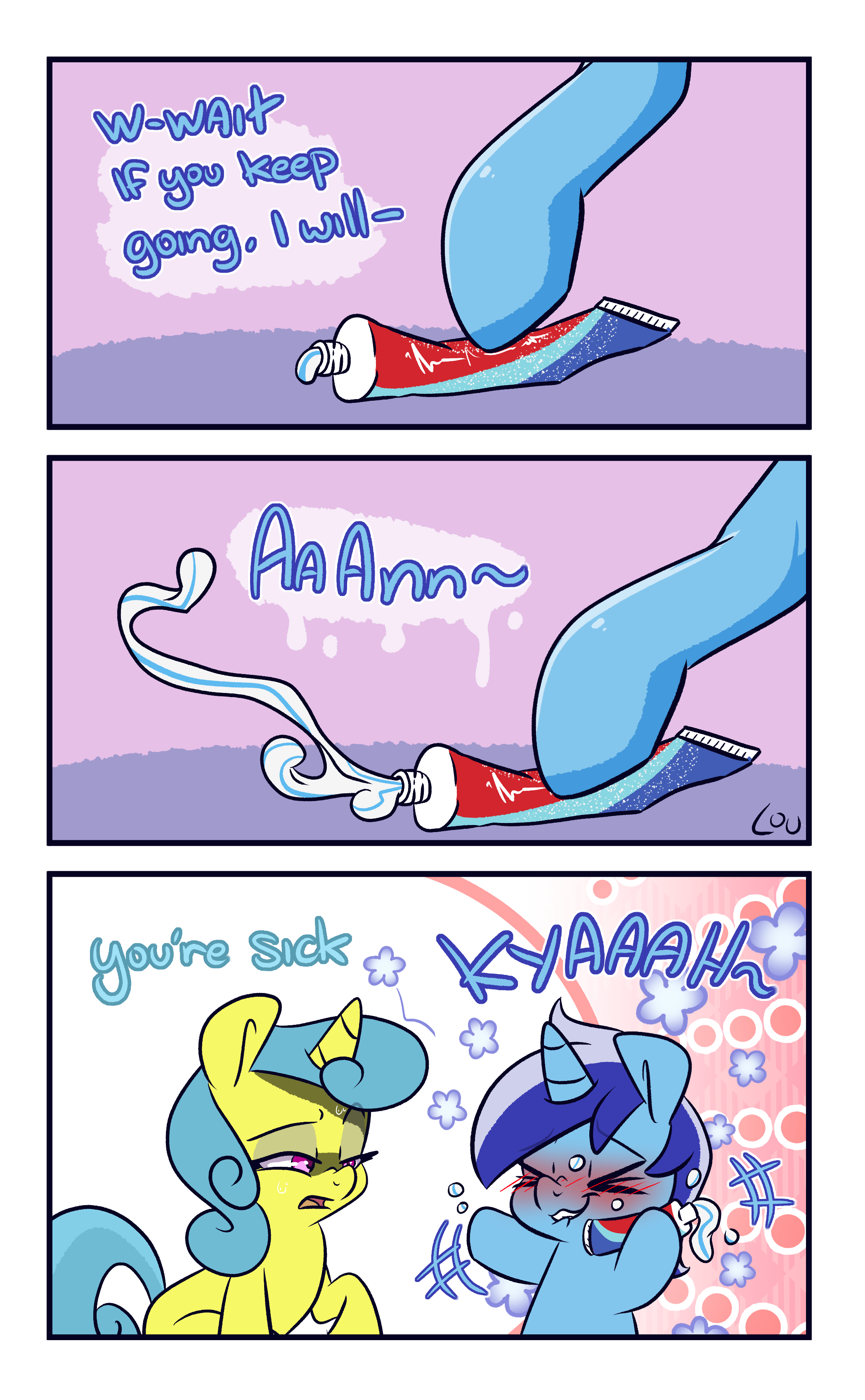 Dentist-themed intimacy is definitely a bit strange.