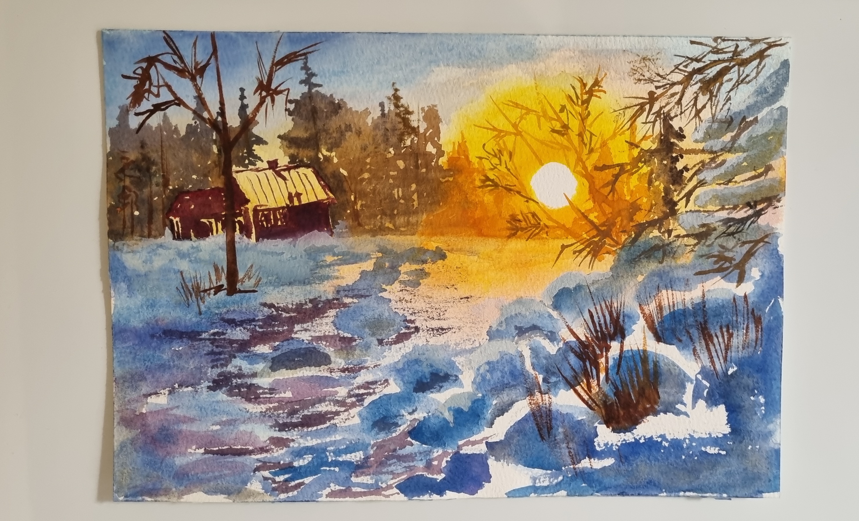 Basking in the Winter Sun