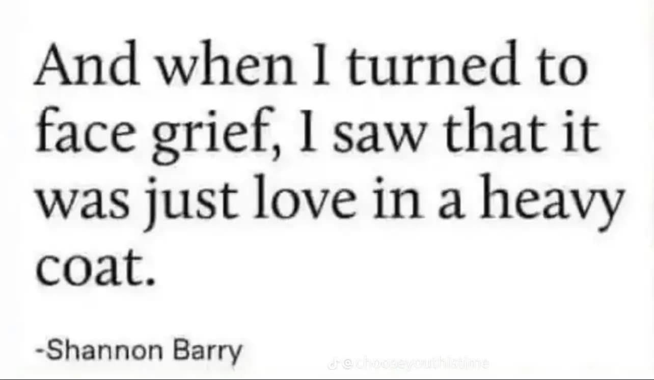 Take What You Need and Leave What You Can: A Message of Grief and Loss