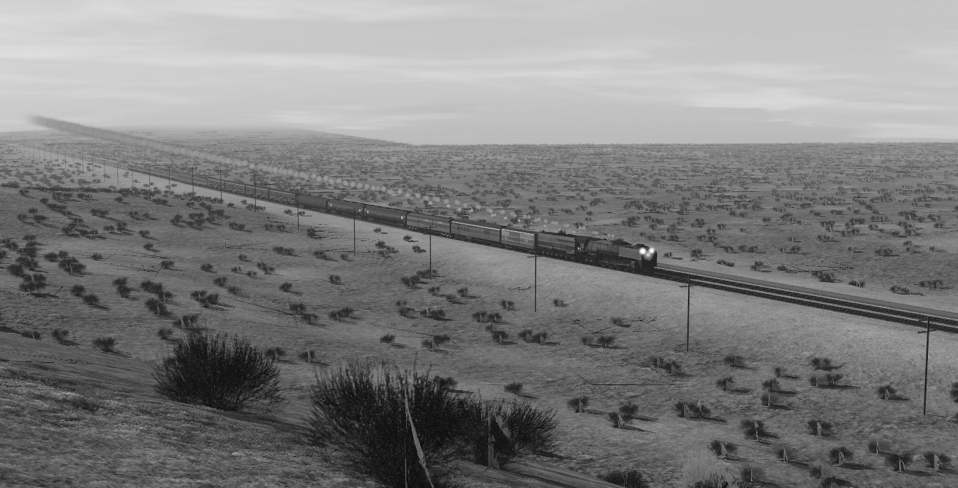 Epic Train Pursuit in the Colinas Basin - Late April 1948