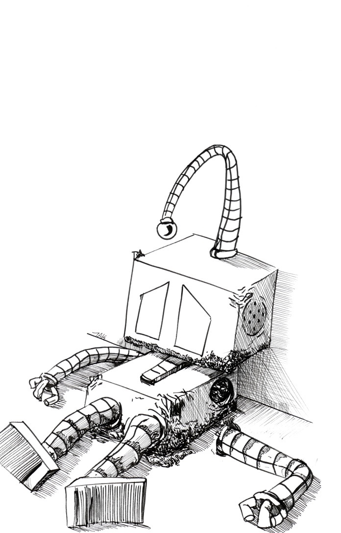 Today's Sketch: A Touch of Rust