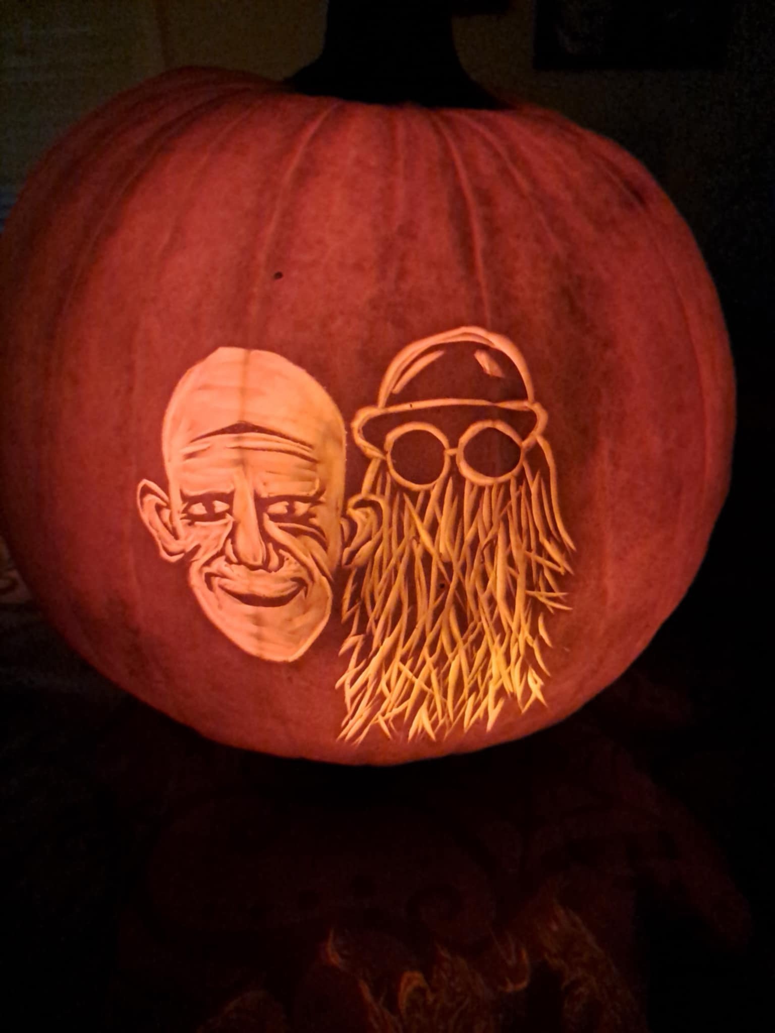 Addams Family Pumpkins Featuring Special Guest Sark Vader