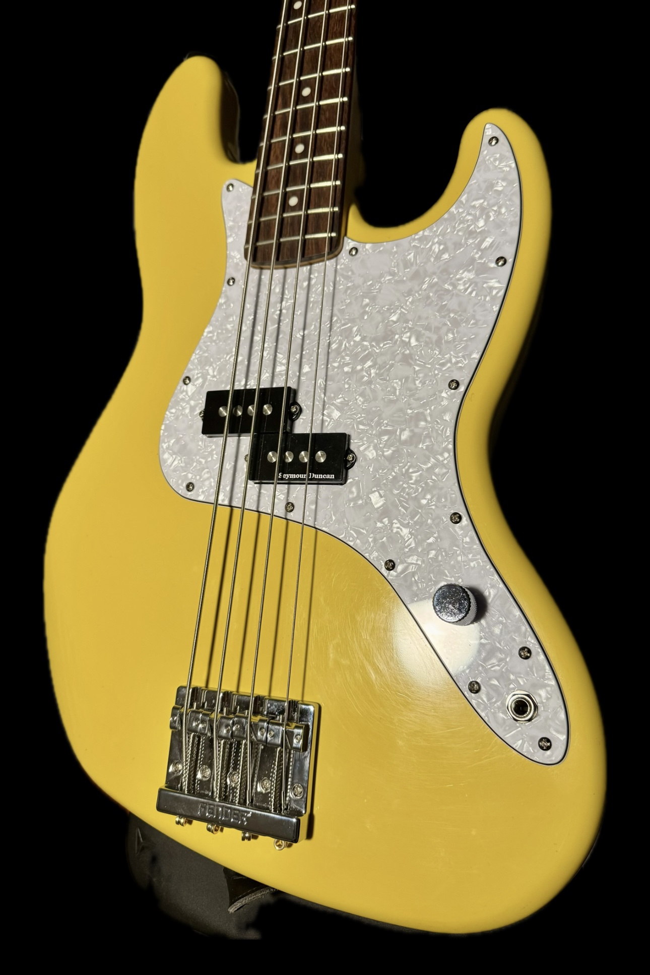 Check Out My Vibrant Yellow Bass