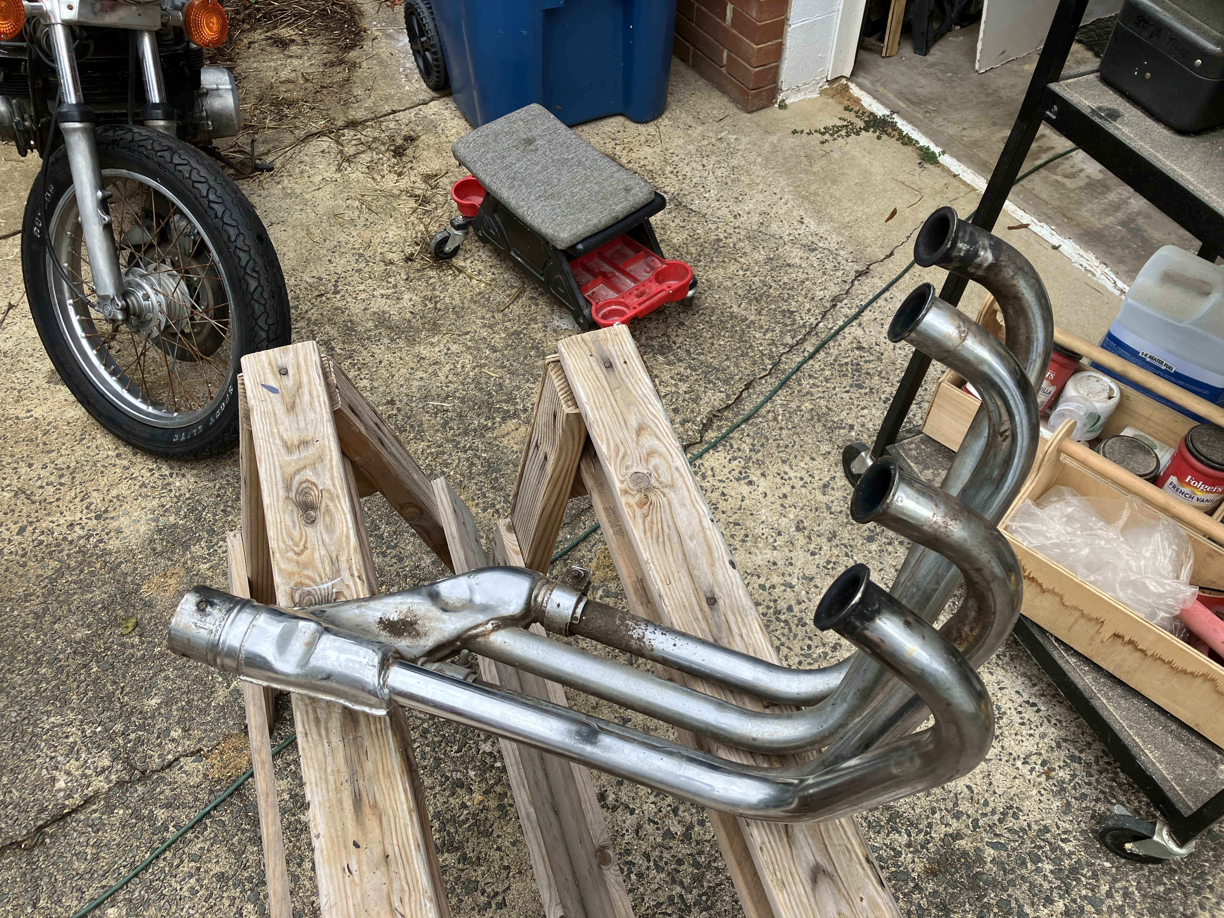 Essential Exhaust Parts for the 1978 CB750K