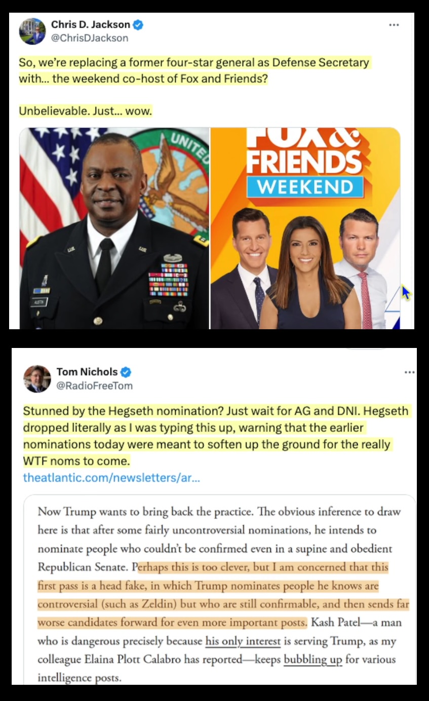 Peter Hegseth: From Fox and Friends to Defense Secretary