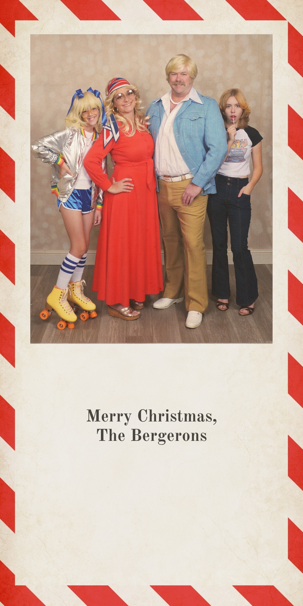 22 Years of Holiday Spirit: Dressing Up Like Another Family for Christmas Cards!