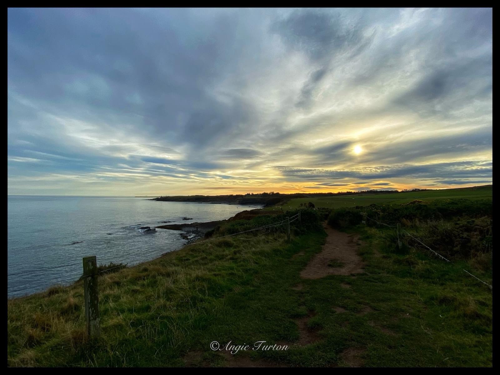 Journeying down the coast.