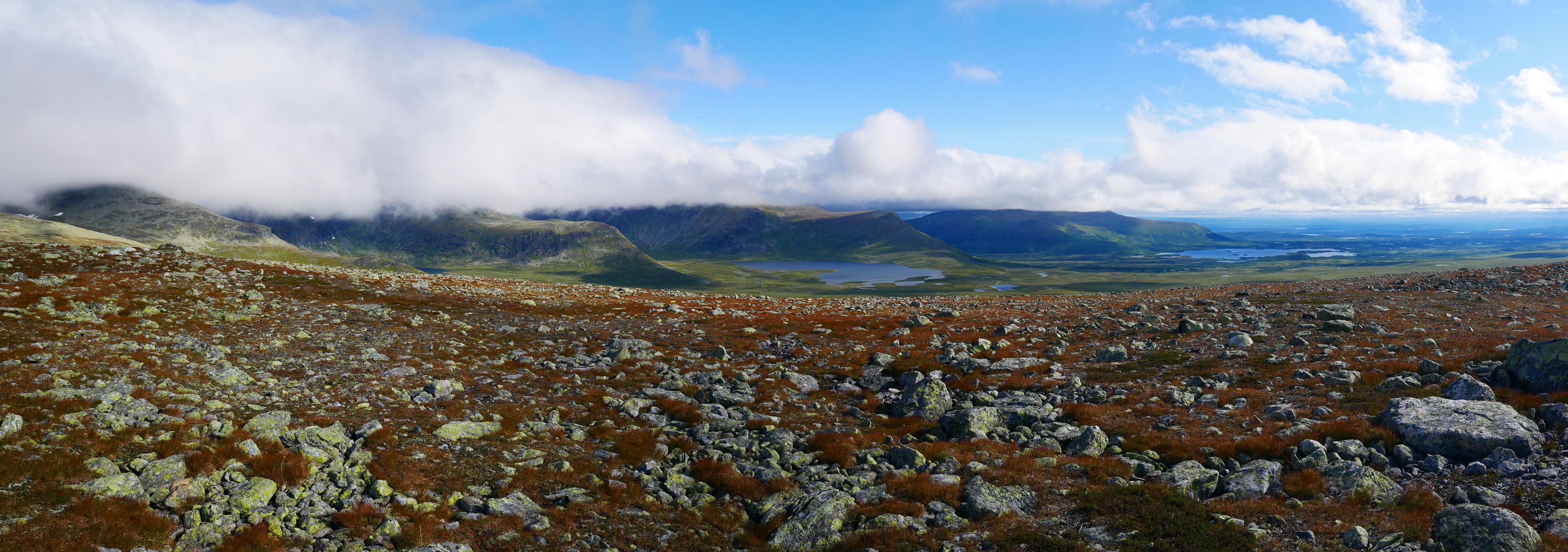 Exploring the Tundra Near Marsfjället in Sápmi