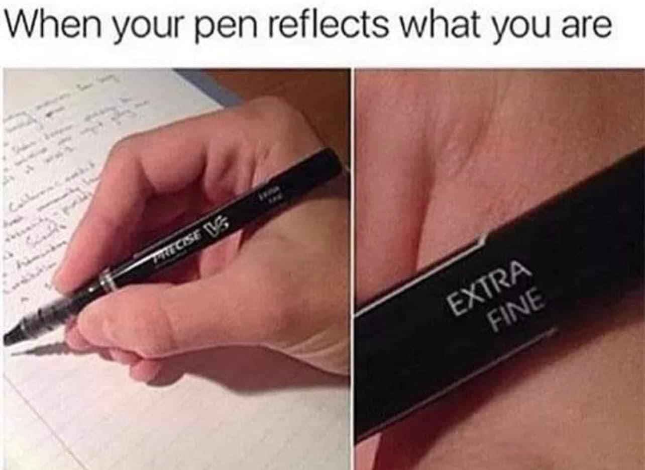 I'm feeling extra sharp and focused today