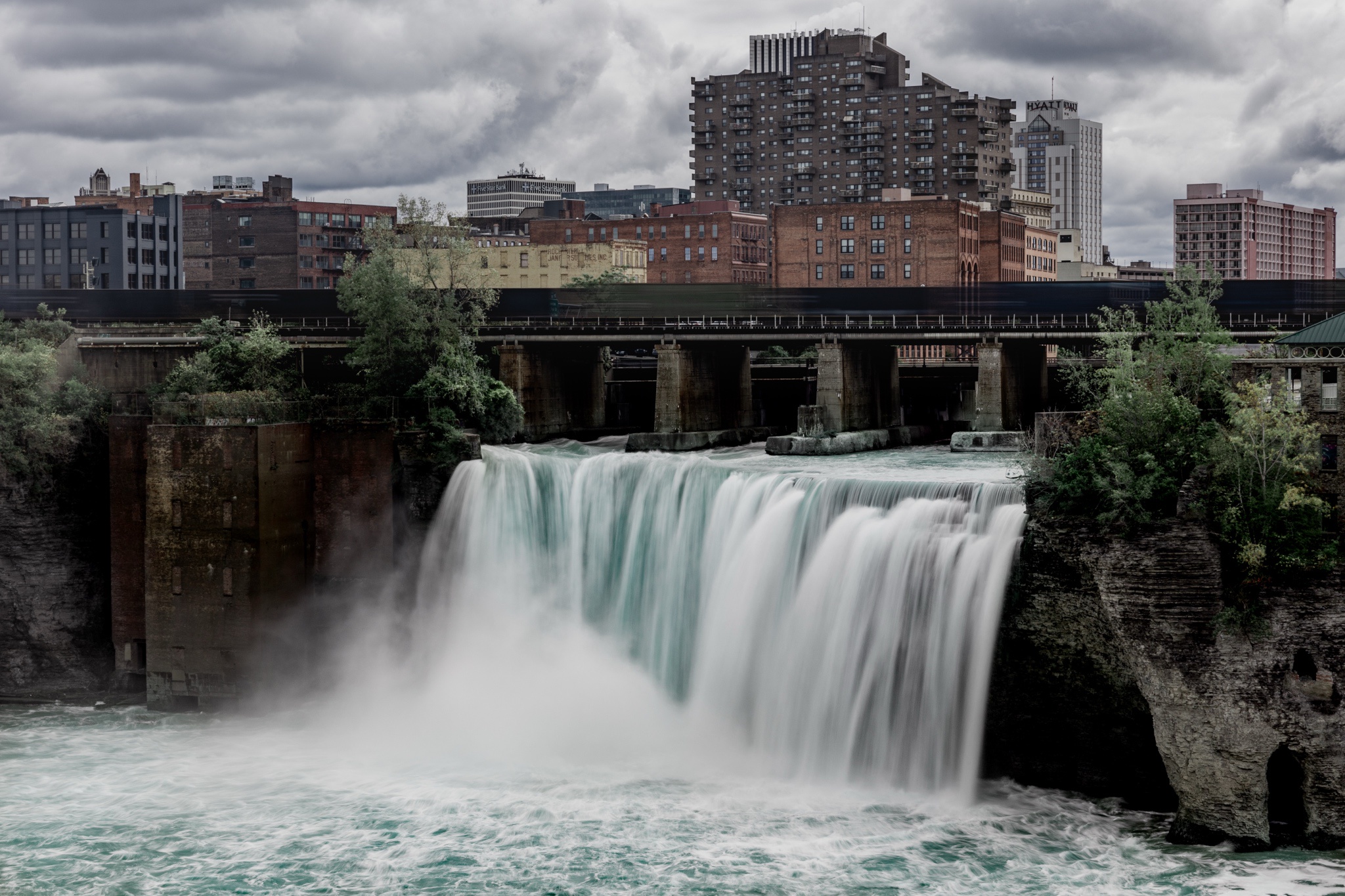 Breathtaking Views of Upper Falls in Rochester, NY