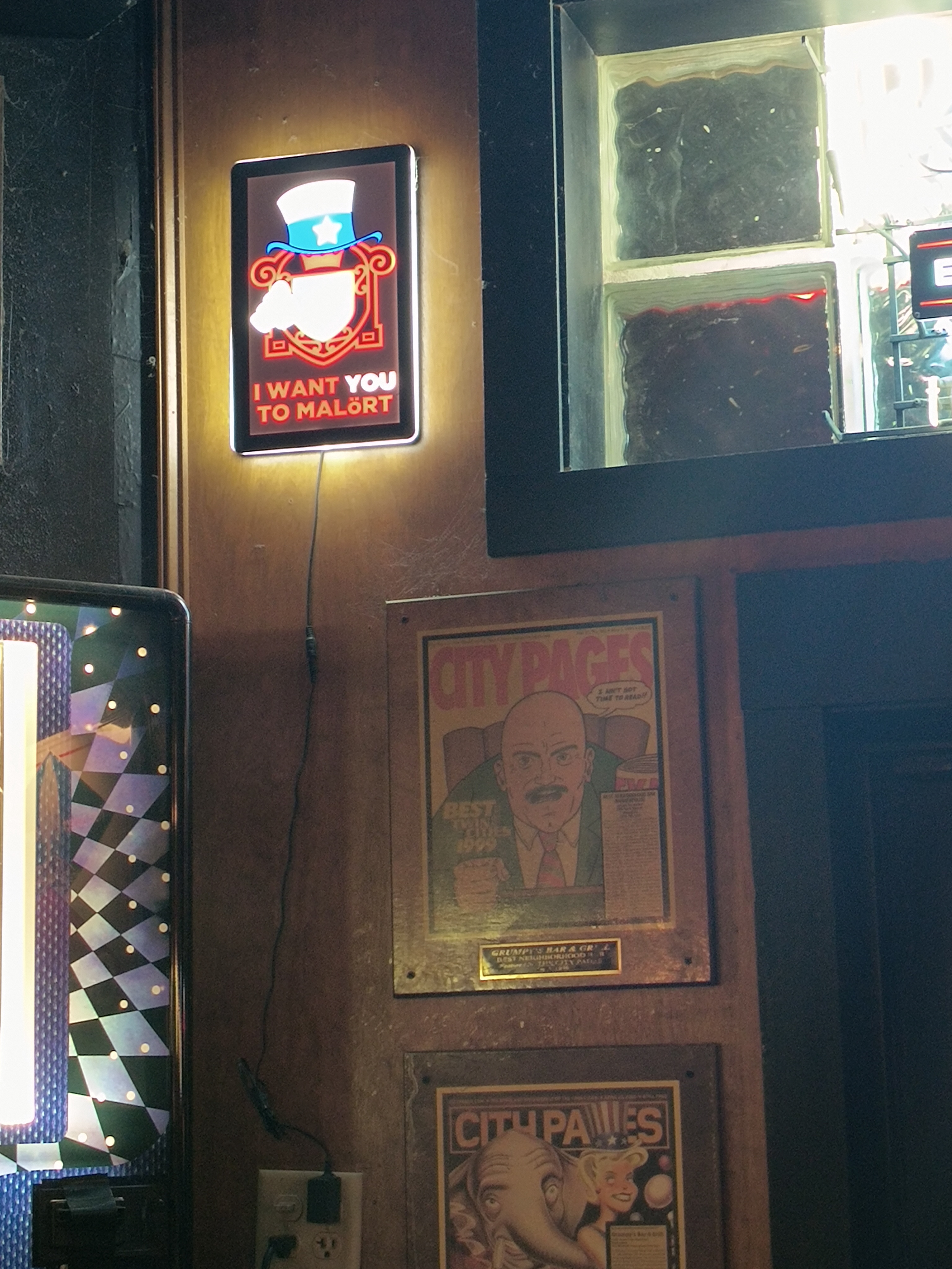 A Random Snapshot from a Local Bar