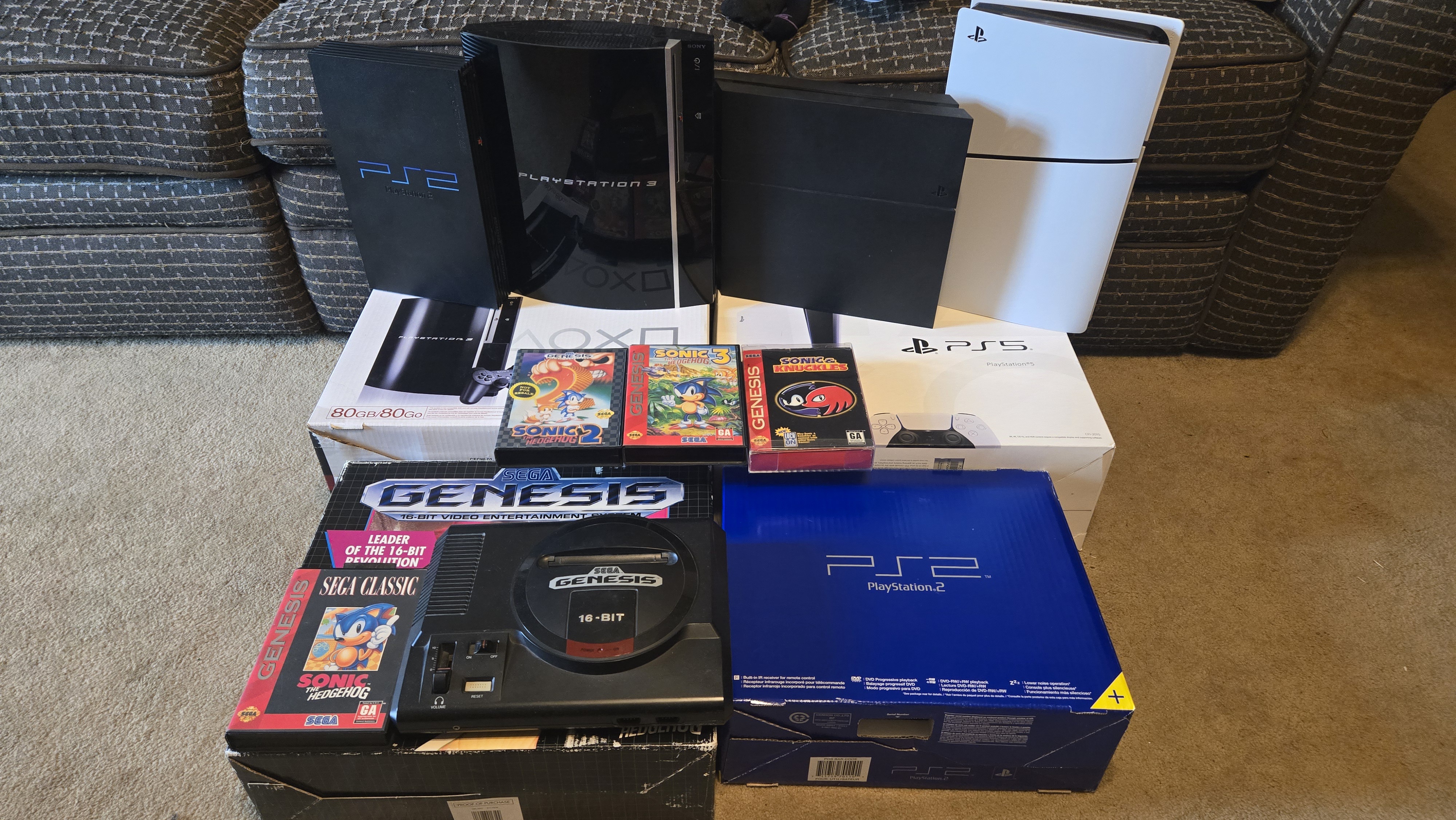 I'm on a quest to reclaim every game and system I've ever owned, with only the PS4 and PS5 left in my original collection!