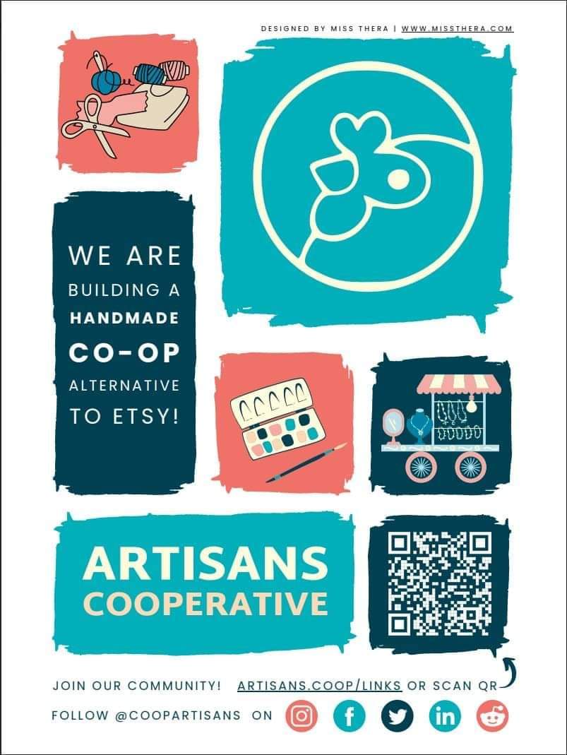 Support Local Artists: The Artisans Cooperative vs. Etsy - A Safe Haven for Handmade Goods This Holiday Season!