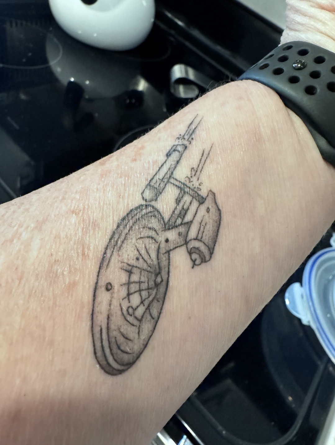 Check Out My Friend's Fresh New Tattoo!