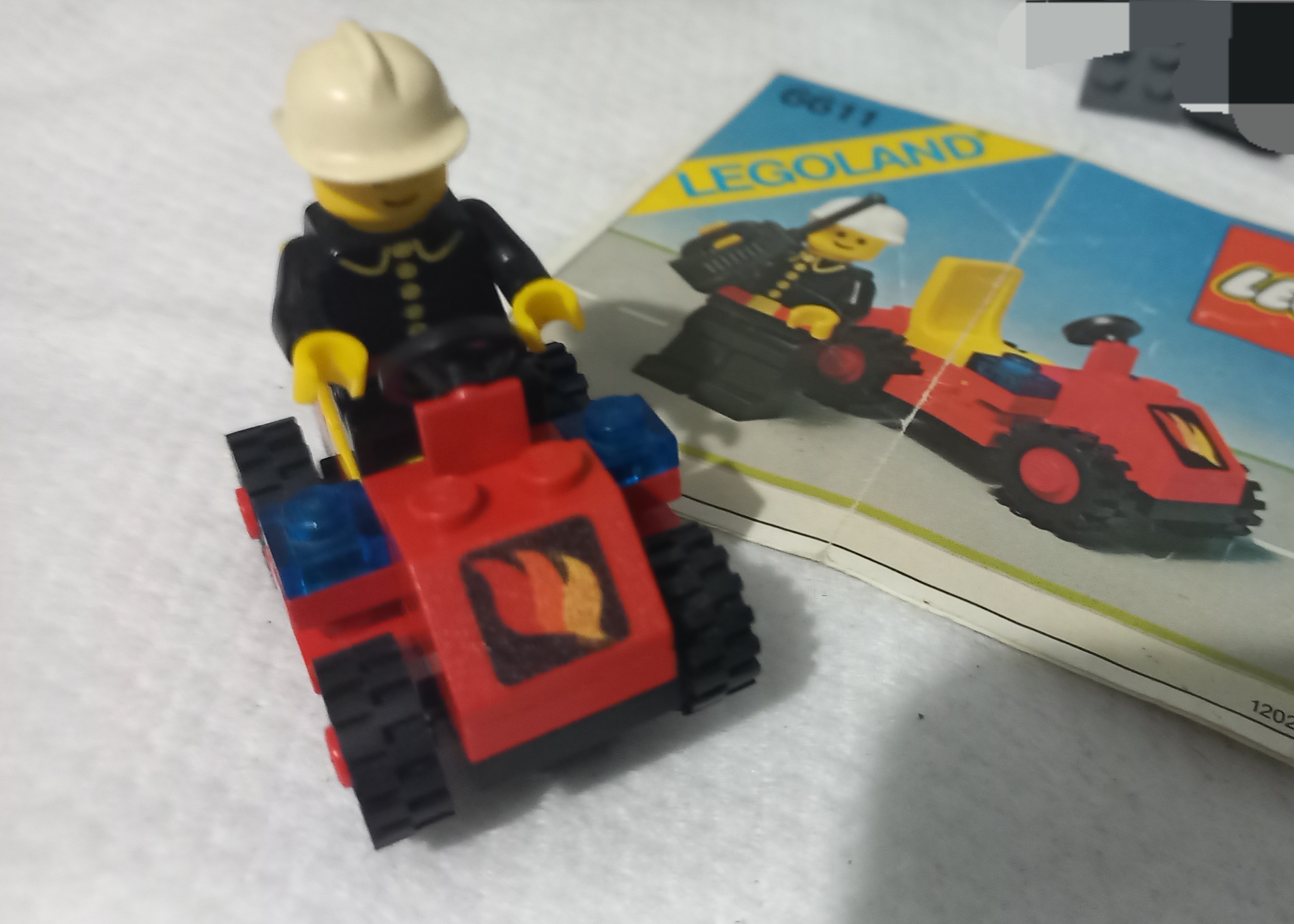 This Lego car is almost a vintage masterpiece!