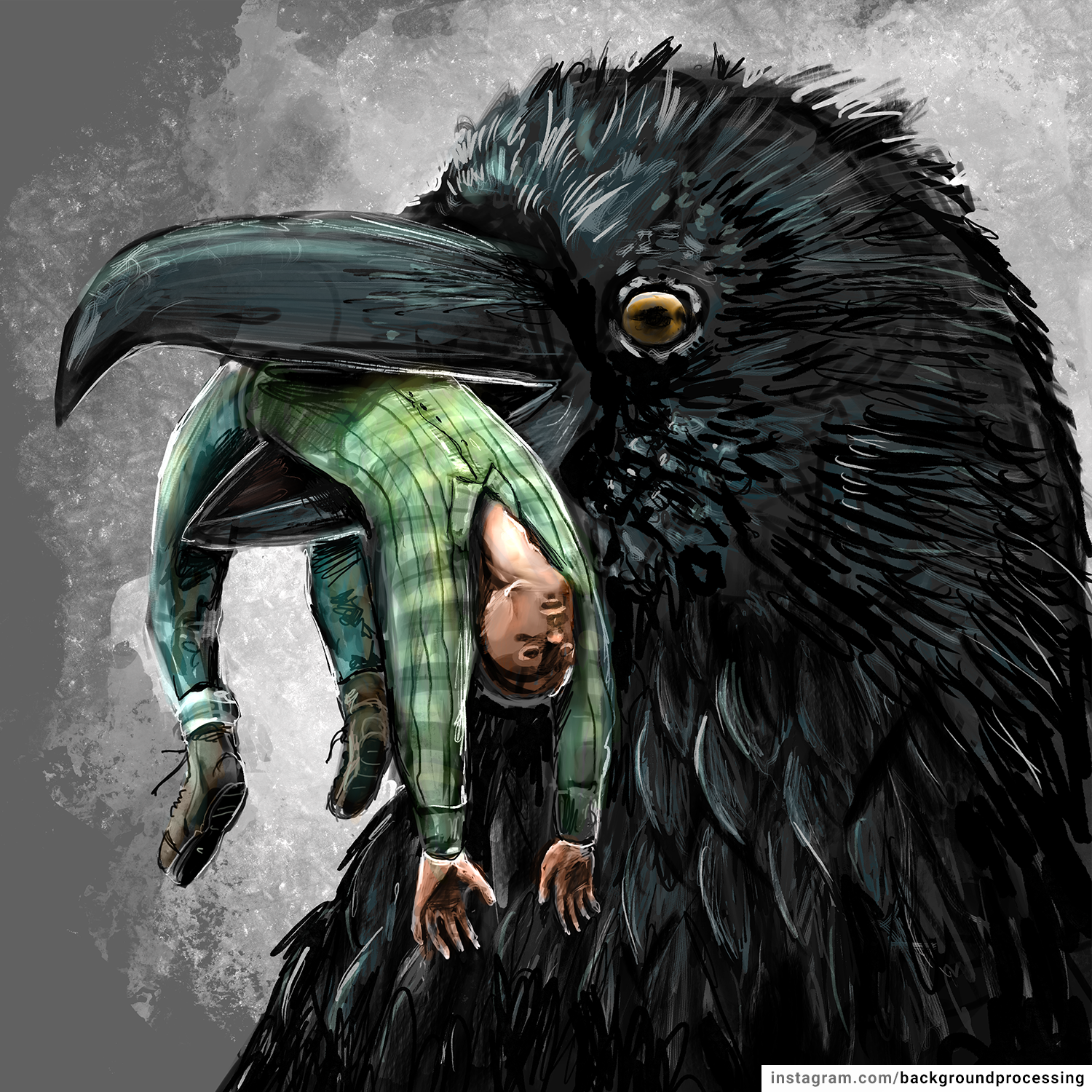 Introducing Scarycrow: a unique piece of original art.