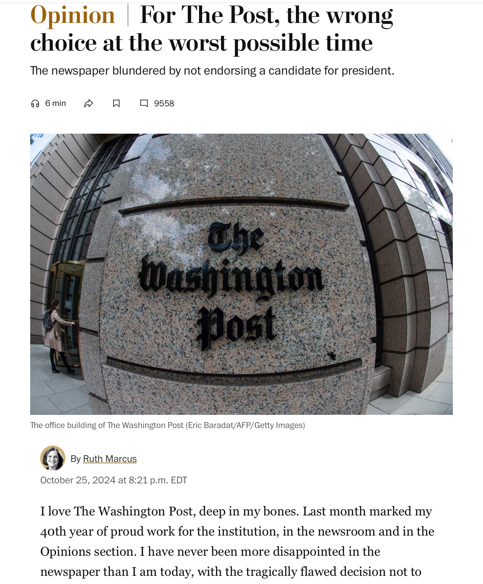 A Bold Statement Against Bezos: Democracy is Under Threat!