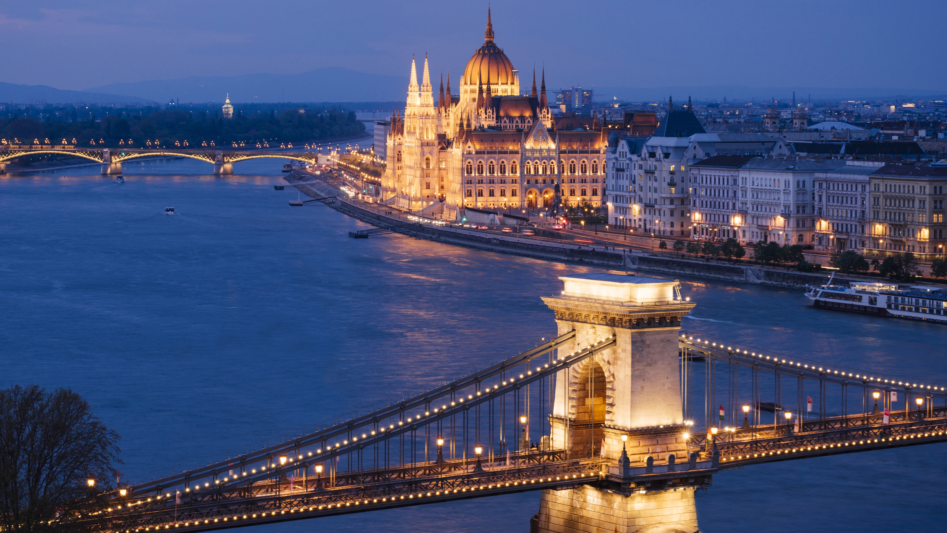 A Magical Twilight Over Budapest