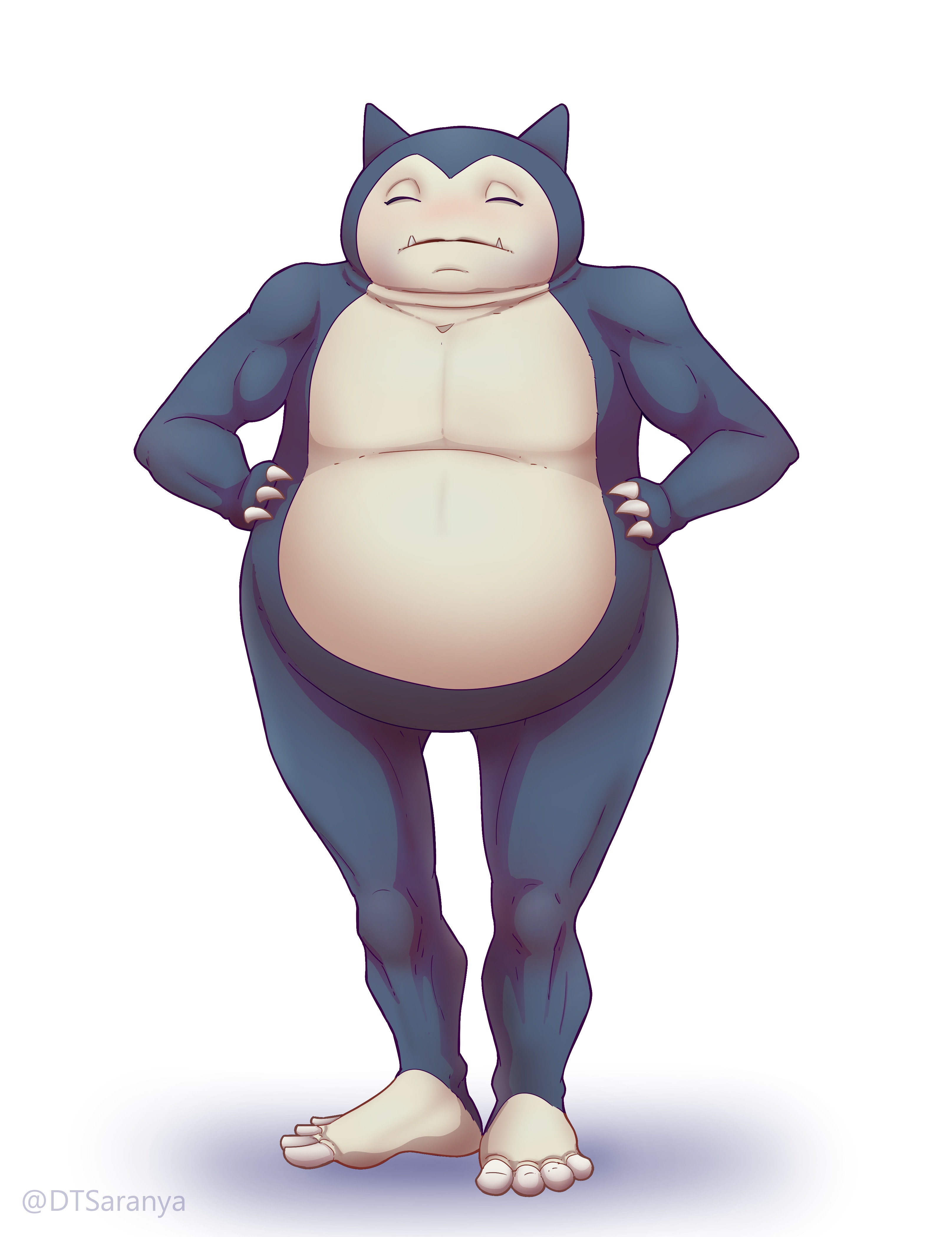 Hey Late Night Imgur, Check Out My Snorlax Drawing!