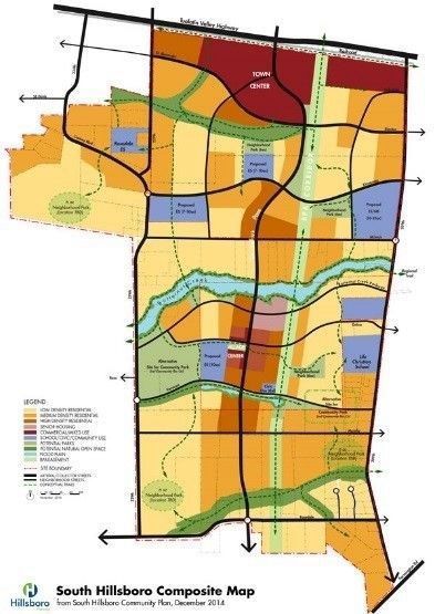 Map of South Hillsboro: A Visual Guide