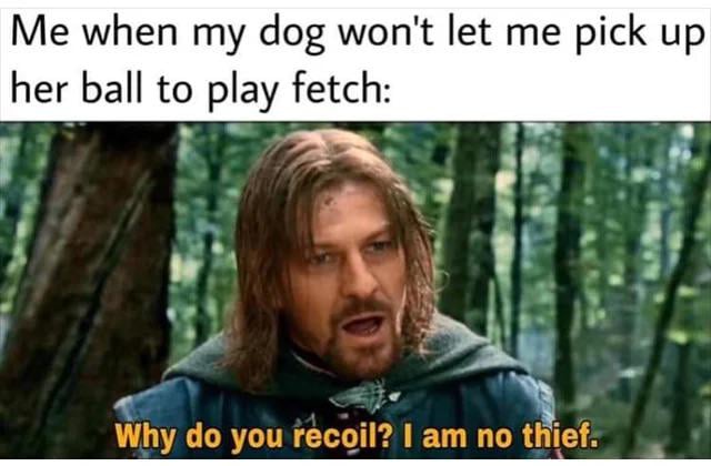I Promise, I'm Not Here to Steal from You...