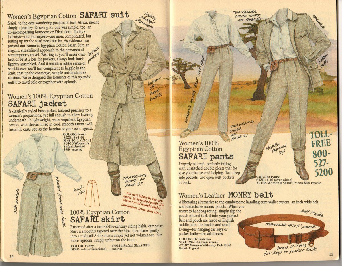 Throwback to 1984: The Banana Republic Fashion Era