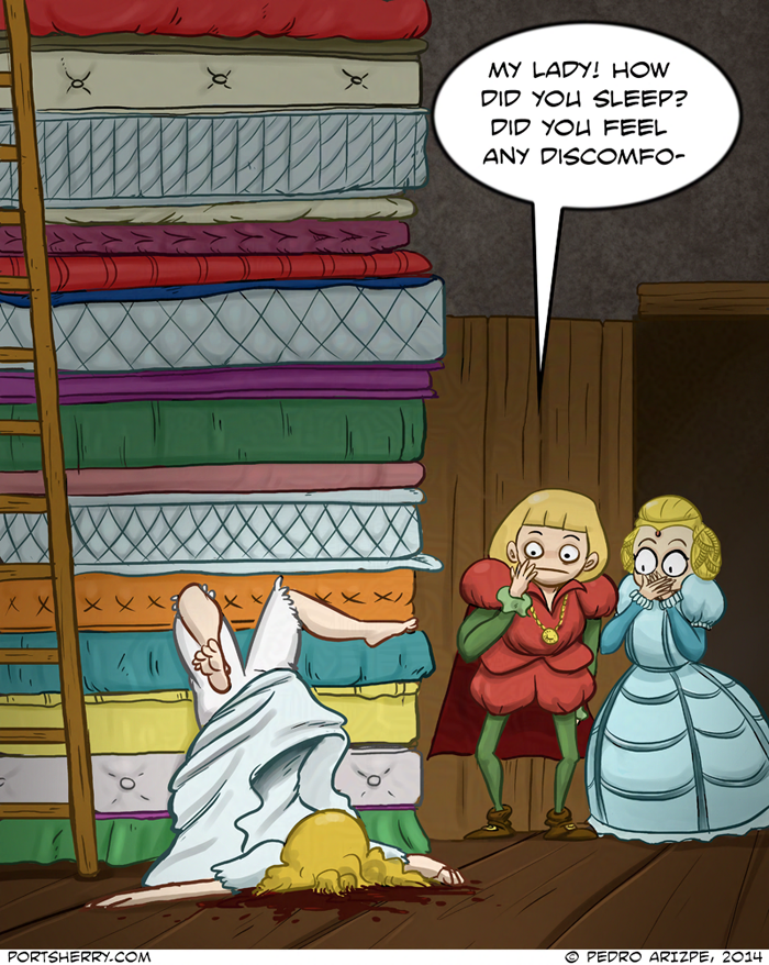 The Princess and the Pea: A Brief Tale of Sensitivity