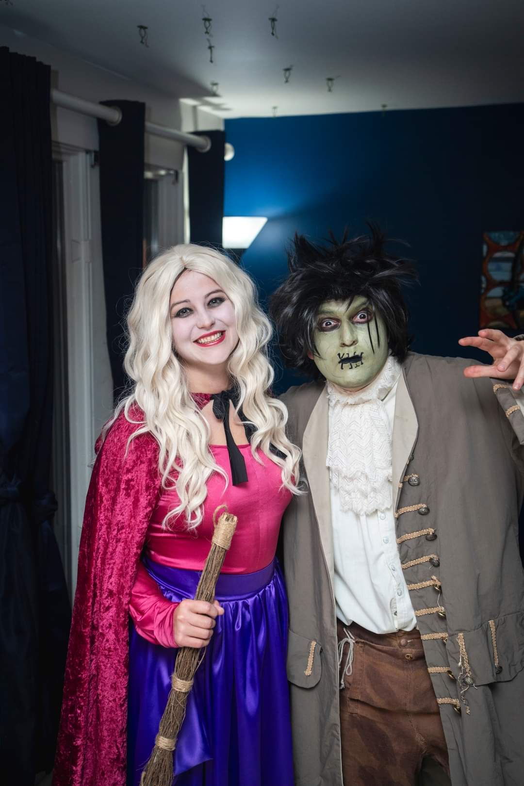 Spooky Greetings from Billy Butcherson and Sara Sanderson This Halloween!