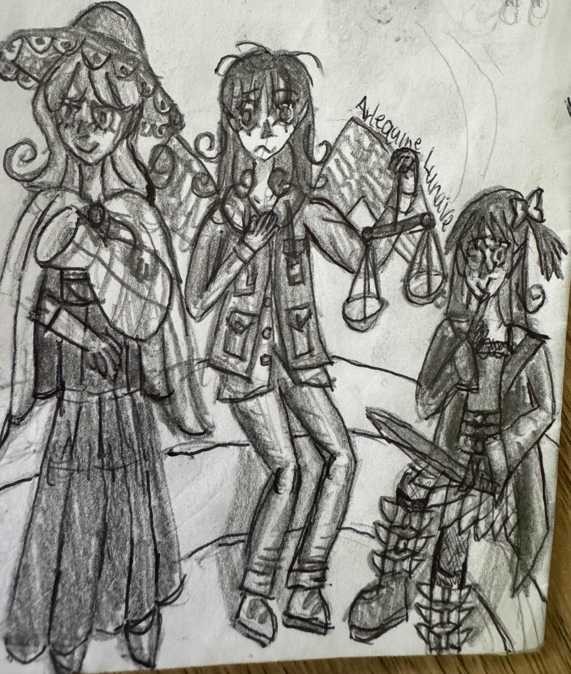 Verthandi in the Middle: A Captivating Artwork