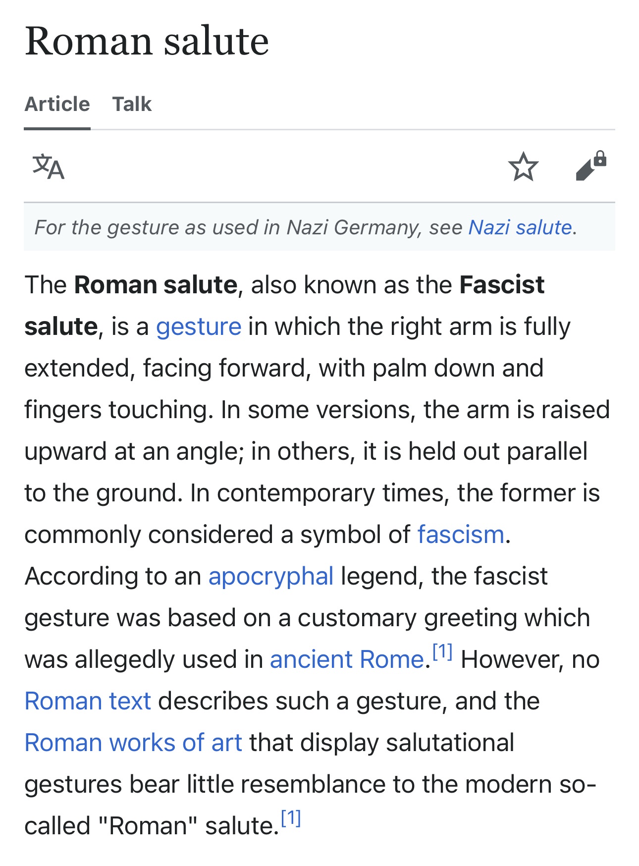 The Roman Salute: A Disturbing Connection to the Nazi Salute