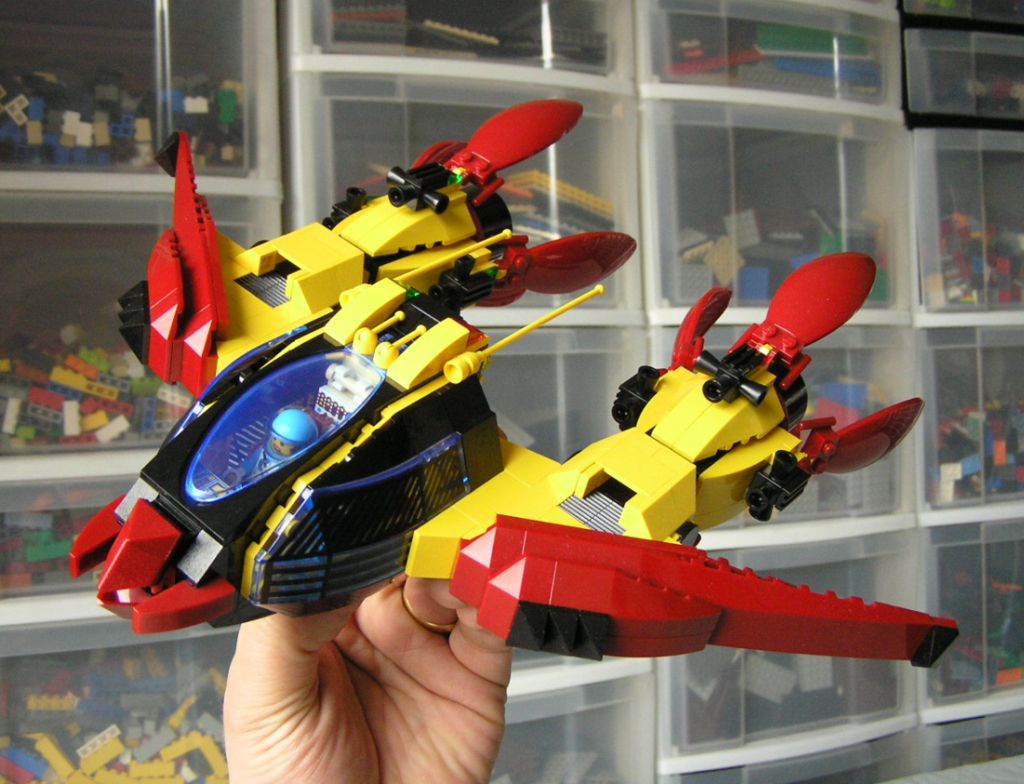 Building My Dream Spaceships One LEGO Brick at a Time!
